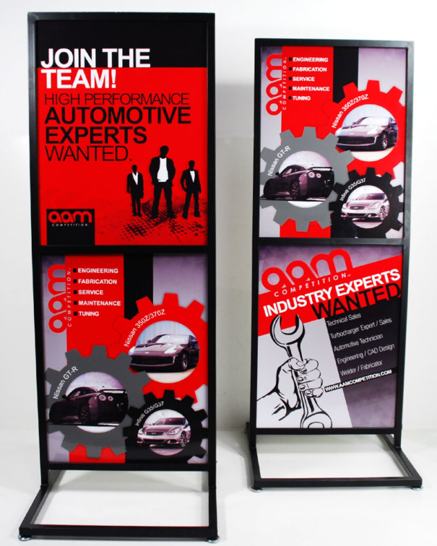 AAM Competition Annapolis Maryland Display Signs Designed By A Digital Mind