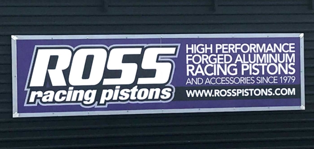 Ross Racing Pistons Trackside Large Banner Display Design By A Digital Mind