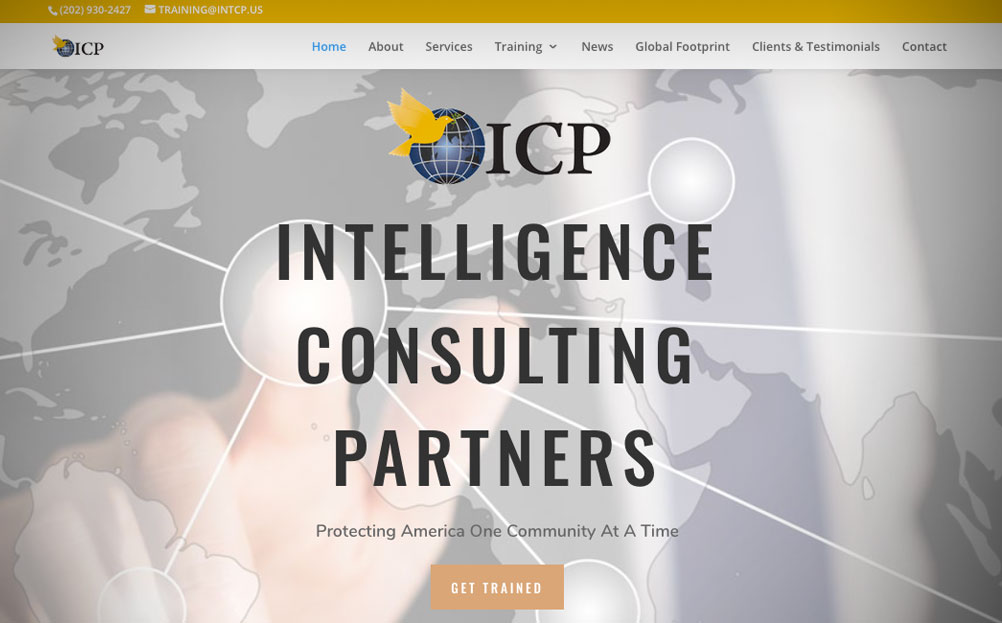 Web-Design-11-intelligence-consulting-partners - A Digital Mind