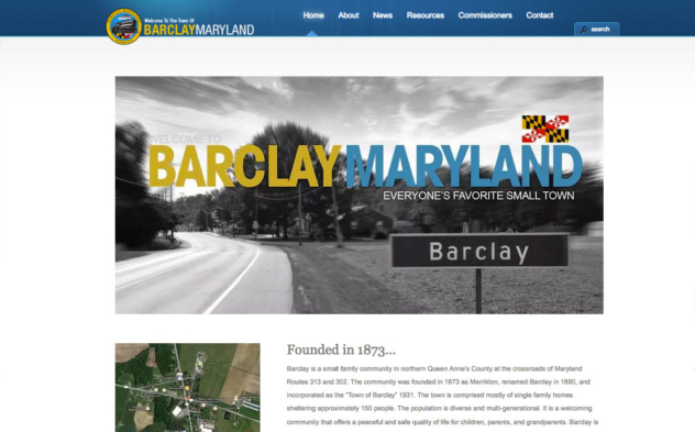 Barclay Maryland Website Design By A Digital Mind